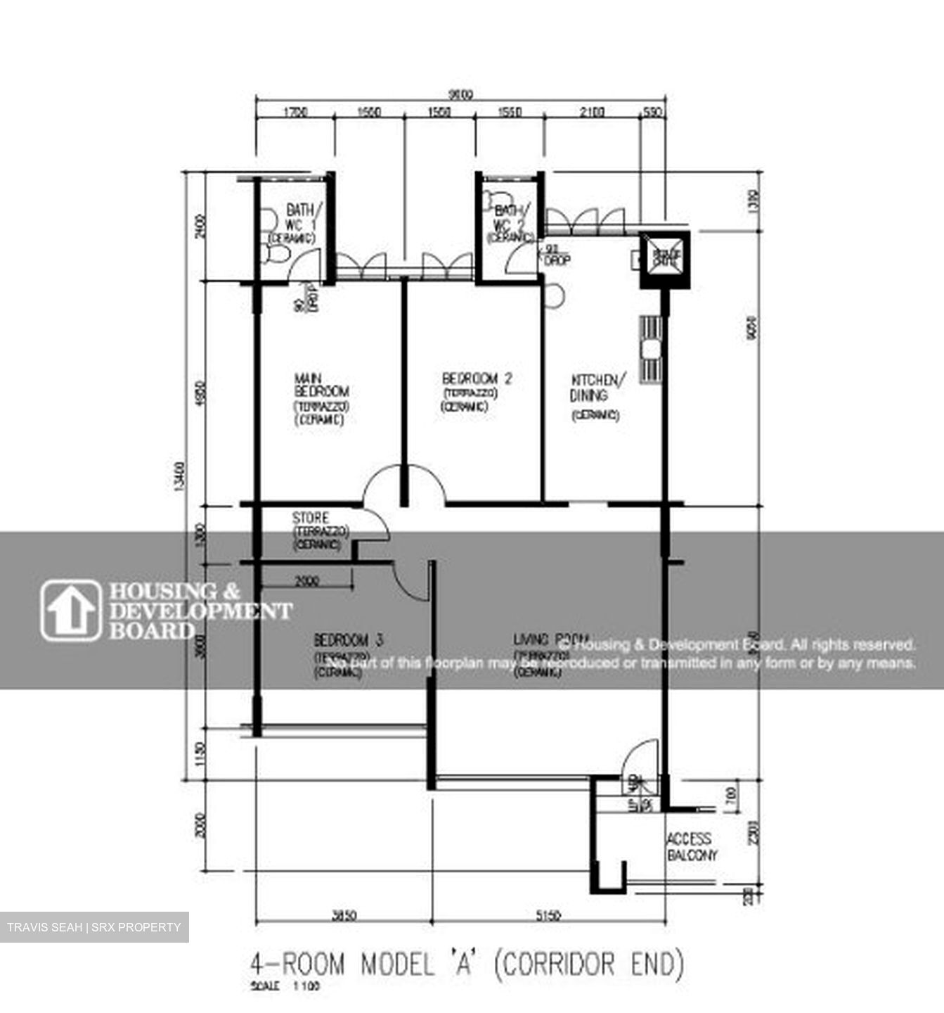 Blk 424 SUN PLAZA GARDENS (Tampines), HDB 4 Rooms #540961241
